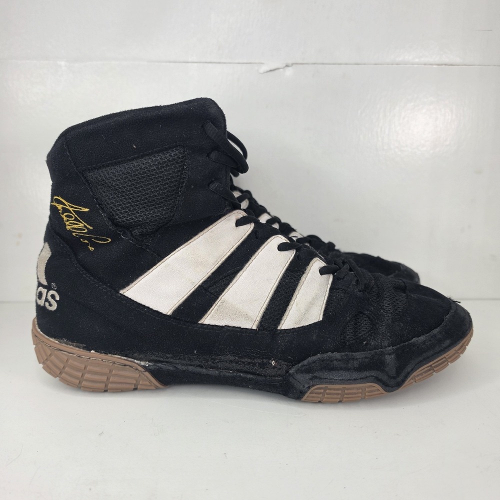 Adidas Kendall Cross Black Adistar Rare Wrestling Shoes Size 11 1999 VTG Swapped